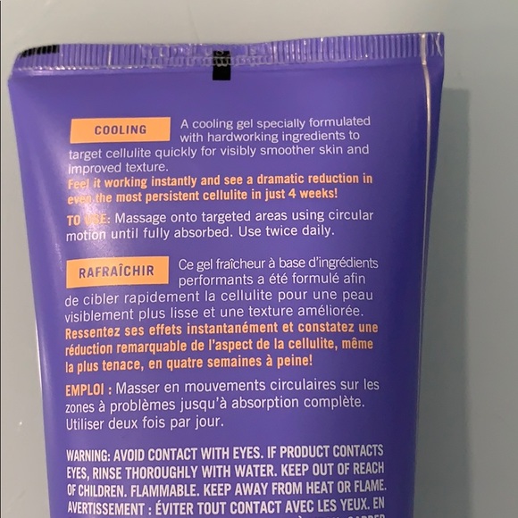 Smooth moves anti-cellulite cooling gel Avon new - Picture 2 of 2